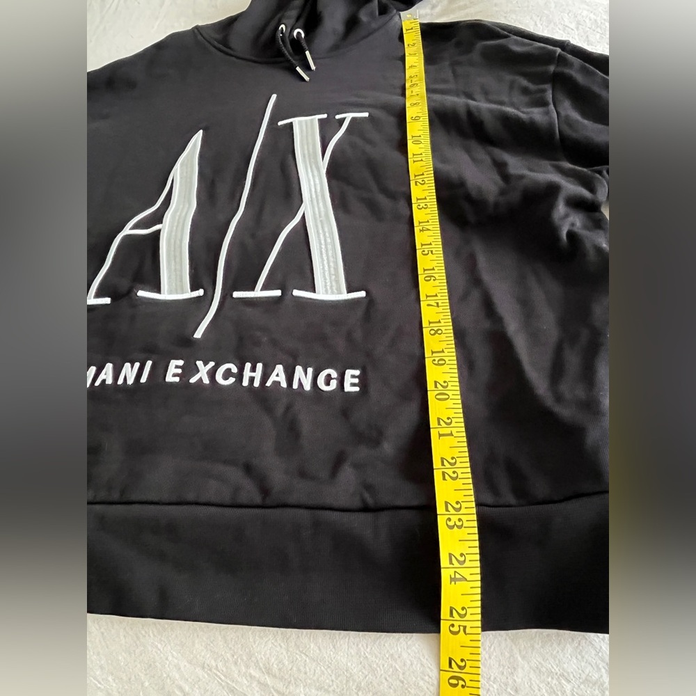 NWOT Armani Exchange Women's Icon Project Hooded Sweatshirt Sz XL - Picture 13 of 13
